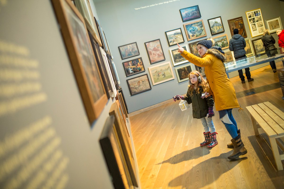 lizritson's tweet photo. .@Woodhorn is built on community stories, but the #AshingtonGroup story never fails to surprise &amp; inspire! #Art #Mining #Culture #storiesMW https://t.co/YucmF28Mrc