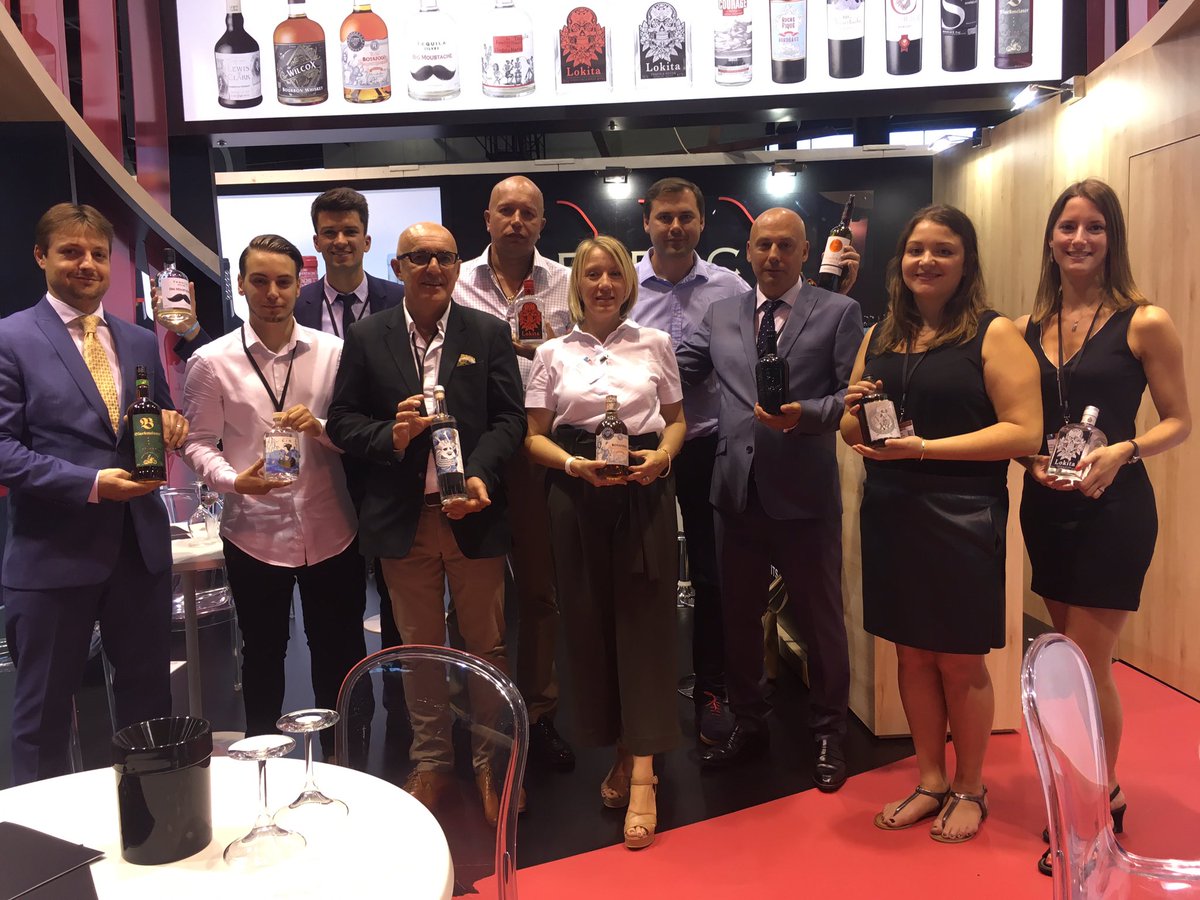 BBCwine_spirits's tweet photo. Good fun and great business! @BBCwine_spirits @VINEXPO #botafogo #lokita #wine #spirits #tequila #rhum #vodka #bordeaux https://t.co/m3D11m4yvR