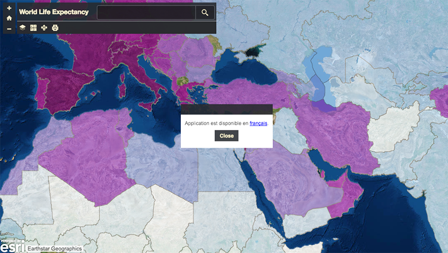 Esri's tweet image. Do you want to create bilingual #apps? Here are some best practices on how to do it p.ctx.ly/r/4qqh #ArcGIS #Tech