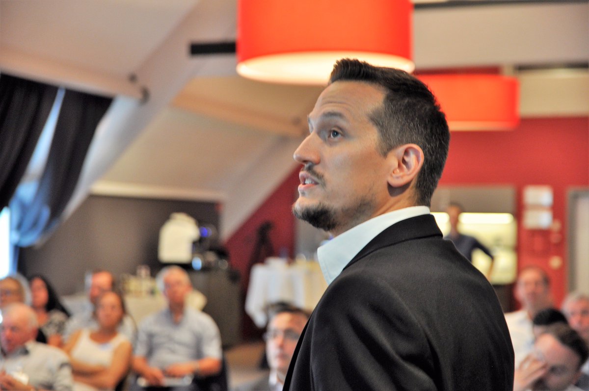 Angelo PArello from CILE: "Long process but high money win thanks to @SAPInMemory,with <a href="/daringtocommIT/">NRB</a> " #nrbevents #nrbsapday2017