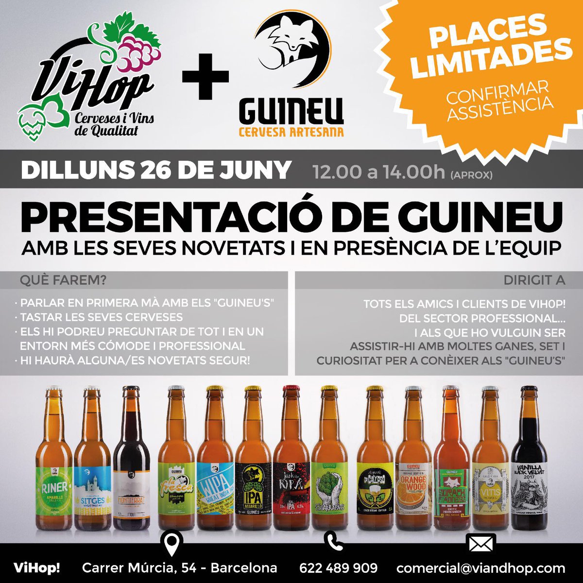 #Vi&amp;Hop Dilluns vinent. Presentació per professionals