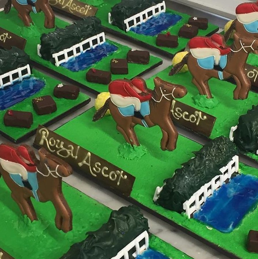 TheBerkeley's tweet photo. Off to the races via our bakery creating special amenities for Royal Ascot week... #royalascot2017 #theberkeley #berkeleybakery 🐎🐎🐎 https://t.co/UYYjbCAFVE