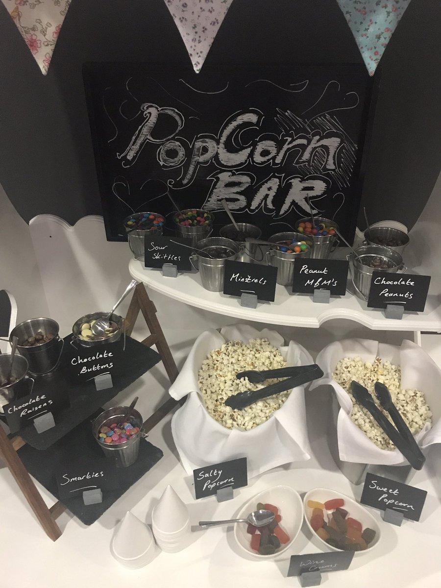 Br1er1ey's tweet photo. Cheeky treat station setup for all the delegates @CheadleHouse #popcorn #chocolate #whoneedsabeachbody #yearofdever @devereofficial https://t.co/XSilYQ9nIB