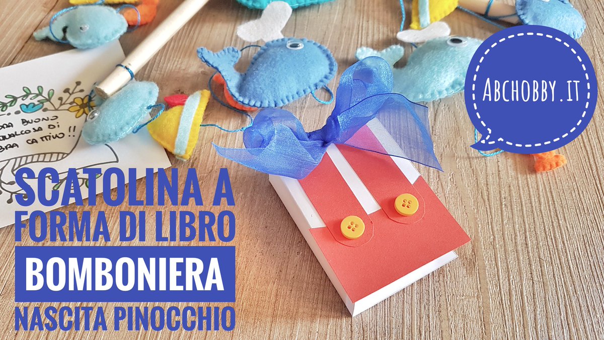 abchobby's tweet photo. Scopri insieme a me come realizzare una bomboniera a tema Pinocchio, perfetta per la nascita. https://t.co/FtEPOQAYzp #fiorisconoidee https://t.co/8u2fLsuAJe