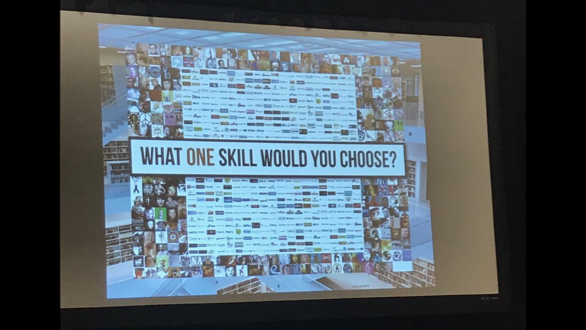 jeepers315's tweet photo. "The one really competitive skill is the skill of being able to learn" Seymour Papert @willrich45 #TXCTOClinic17 https://t.co/B5maqlIpn9