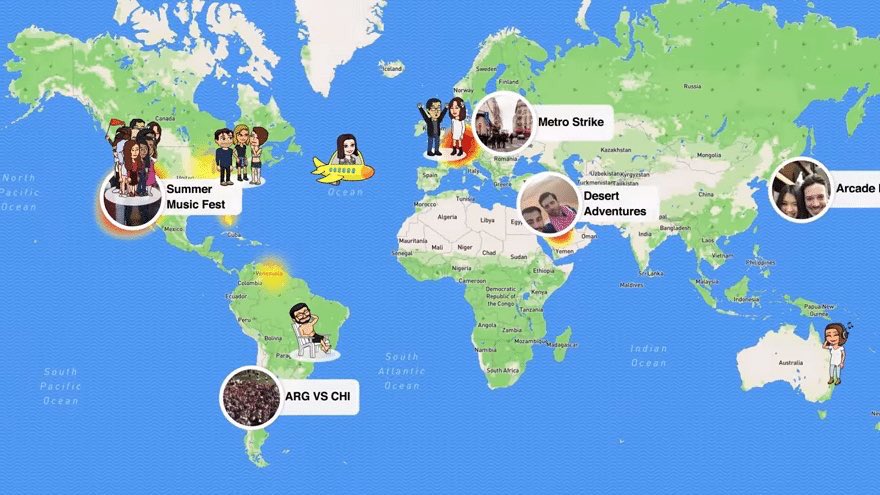 OmAl5hammari's tweet photo. #سناب_شات تضيف ميزة #Snap_Map

الميزة باختصار تقدر تشوف السنابات في أماكن معينه تختارها من الخريطة 🗺️

#SnapChat https://t.co/EOXBTguIny