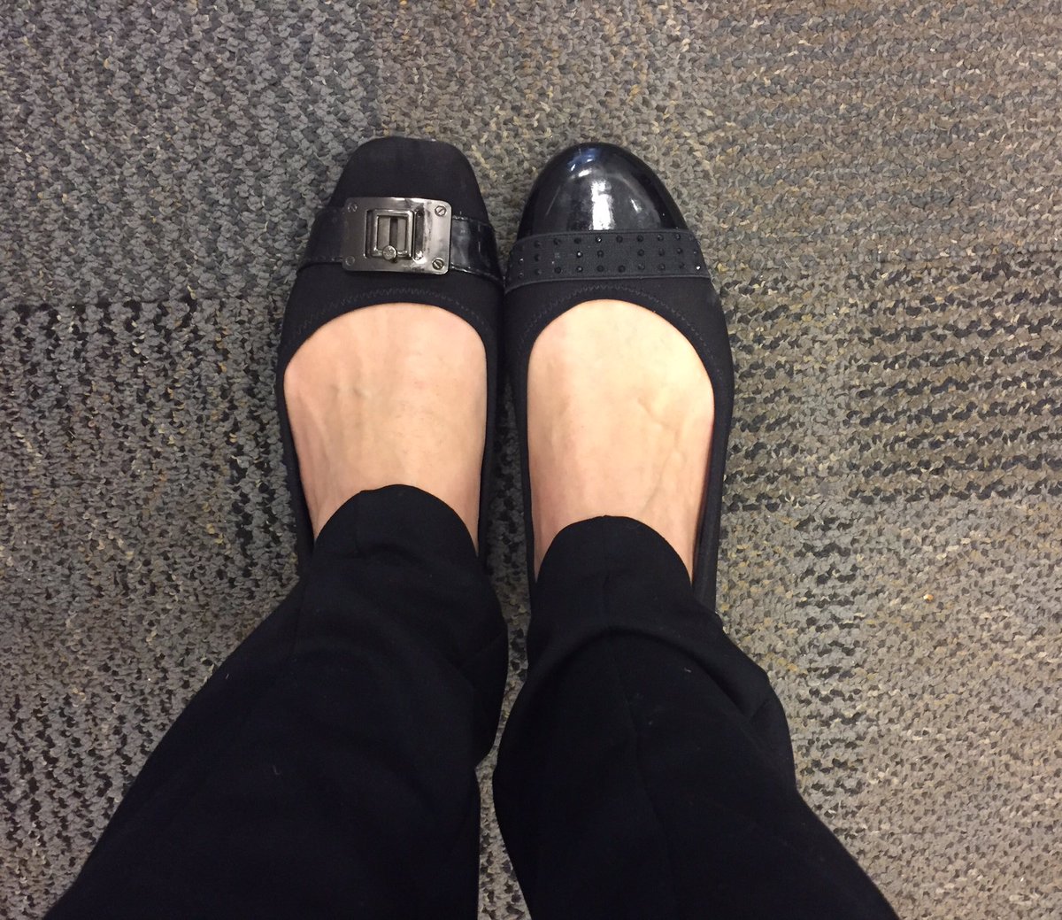 modeski's tweet photo. Rather than admitting I'm knackered, I'll position this wardrobe fail as a trend setting attempt #ThursdayThought https://t.co/T9JewZdxvW