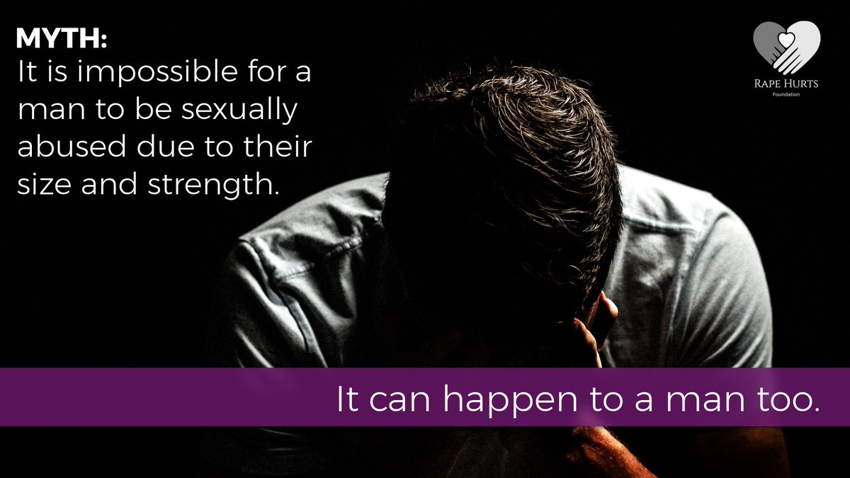 rapehurtsf's tweet photo. Many people may believe that it is impossible for a man to be sexually abused due to their size and strength. This is untrue. #mythAndTruth https://t.co/DBj3MFwUyY