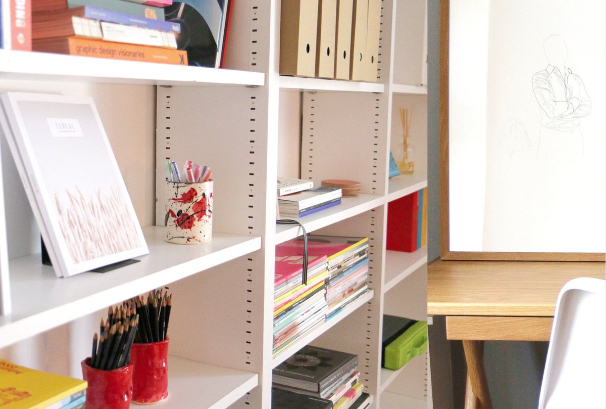 We're settling in nicely to our newly spruced-up library. Read all about the #design project >>> marksma.de/2sWPPTF