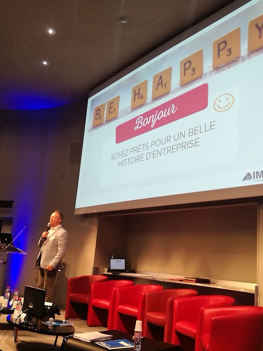 ConstructionCay's tweet image. AG @cisma Christophe Collignon #imatech, la relation client, la transformation managériale par la confiance, 26% des salariés désengagés
