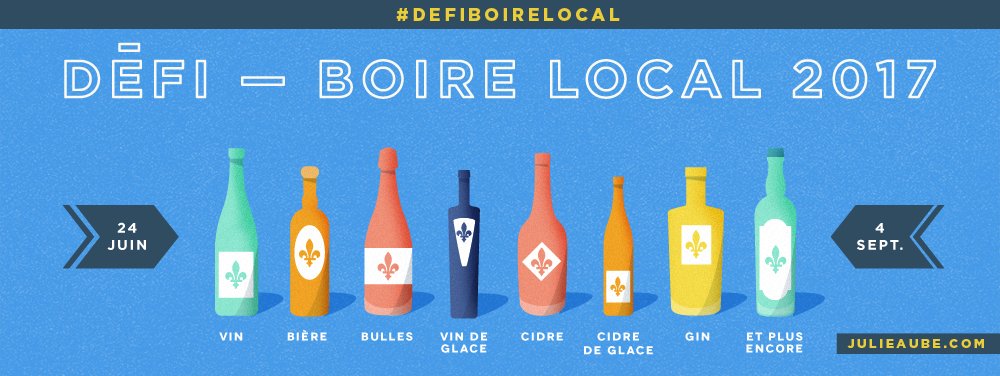 JulieAubeDtP's tweet photo. C'est parti pour la 3e édition du "Défi Boire local"! https://t.co/bfZhYCRqgz #defiboirelocal https://t.co/edE5lSYdwx