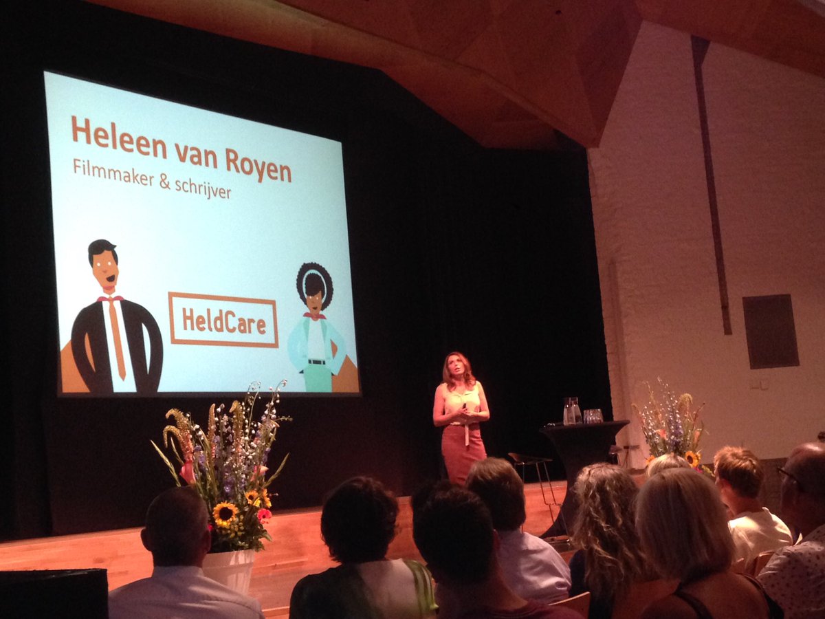 Schrijfster en documentaire maakster <a href="/HeleenvanRoyen/">Heleen van Royen</a> neemt ons mee in haar eigen verhaal; persoonlijk en pakkend! #HeldCareDemoday