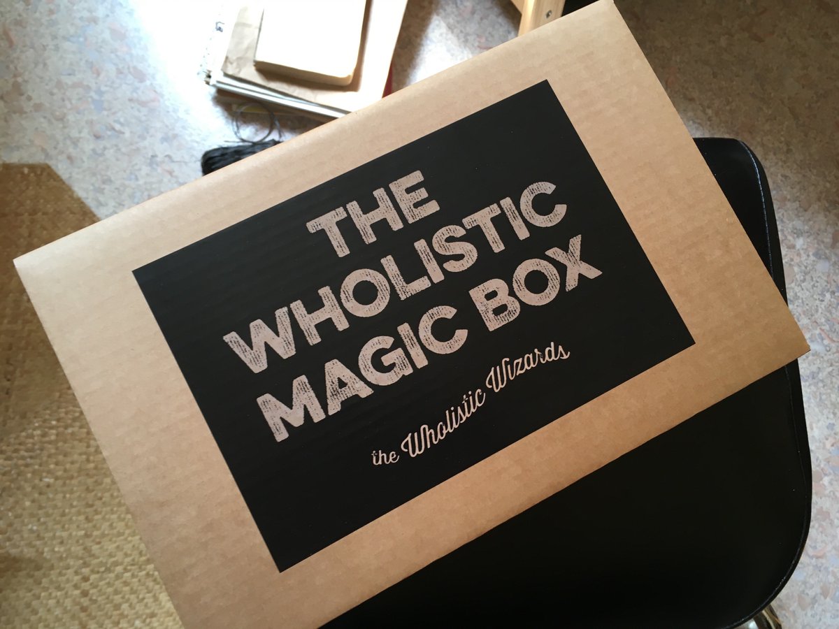 WholisticWizard's tweet photo. Here is the very first #WholisticBox that will go out this evening. Elisabeth will be the first one to receive it :D #potterheads https://t.co/kW6giuPg1K