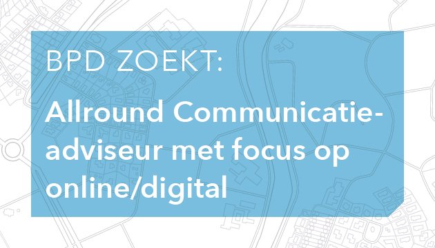 bpd_nl's tweet photo. Onze afdeling Communicatie zoekt een allround Communicatieadviseur met focus op online/digital https://t.co/gAvTwo2gNo https://t.co/I6GgxqsSgt