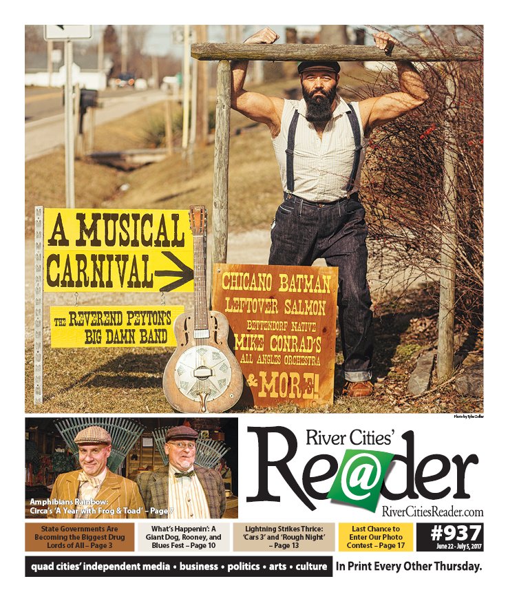 RCReader's tweet photo. #RCR 937: It's a musical carnival, featuring @bigdamnband, @ChicanoBatman, @LeftoverSalmon, #MikeConrad and more. https://t.co/58gV8qhnSX https://t.co/iUQHRqvICN