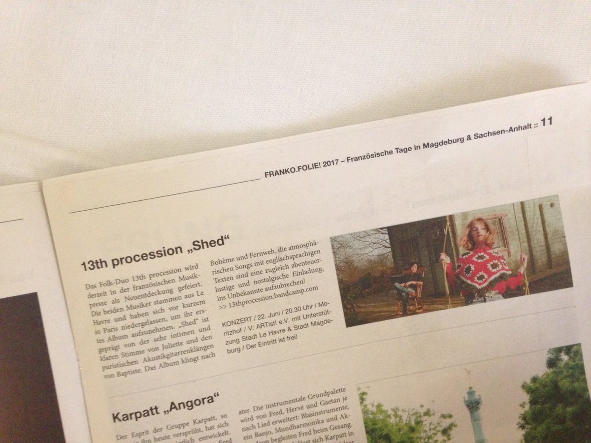 Die konzert in Moritzhof findet heute Abend 🗞 komm ! #konzert #folk #music #moritzhof #13thprocession