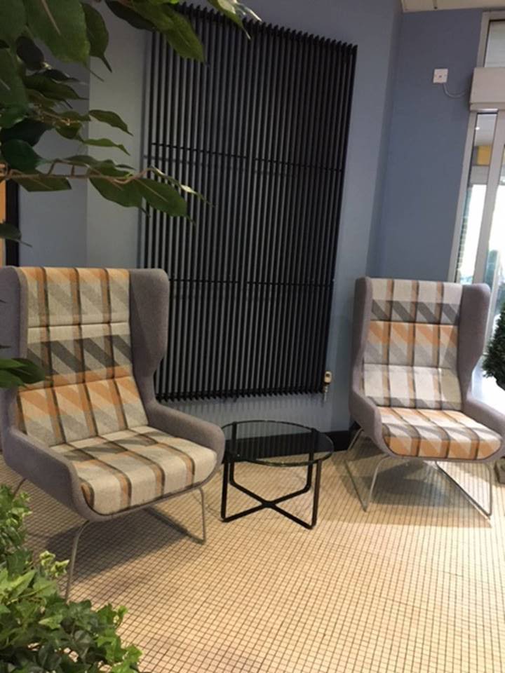 The Wokefield Park <a href="/devereofficial/">De Vere</a> is full of our lovely fabrics upholstered on <a href="/naughtone/">NaughtOne</a> soft seating. Great partnership!