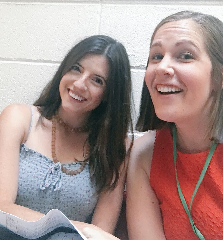 lfrundy's tweet photo. @MRC428 and I are getting excited for the presentations to start! #bjssc17 https://t.co/adpC9qCPHe
