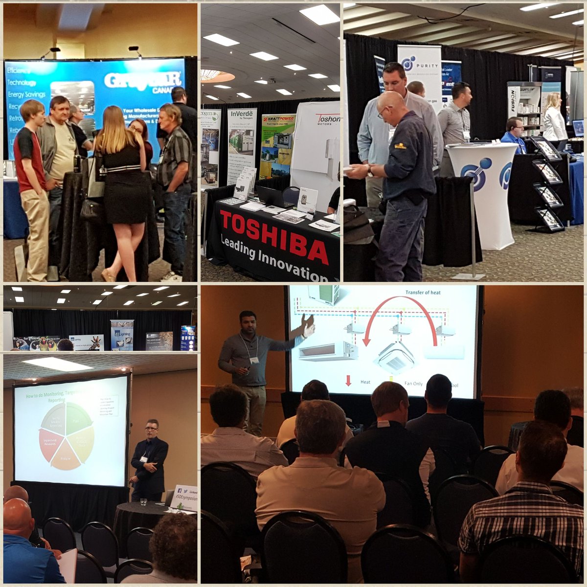 PowerFactoryNet's tweet photo. Happening Now!! #SOEsymposium  @KWHydro @SaveonEnergyOnt #tradeshow @CityKitchener https://t.co/mBPDCZ34ZN
