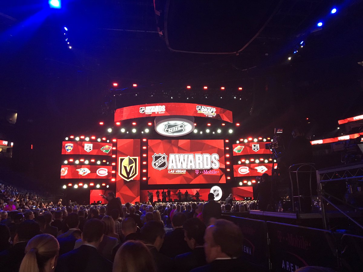 PPG's tweet photo. It was a COLORFUL night in #Vegas at the #NHLAwards! Congratulations to all the winners!  Proud to be an #NHLPartner https://t.co/d8GrInssIY