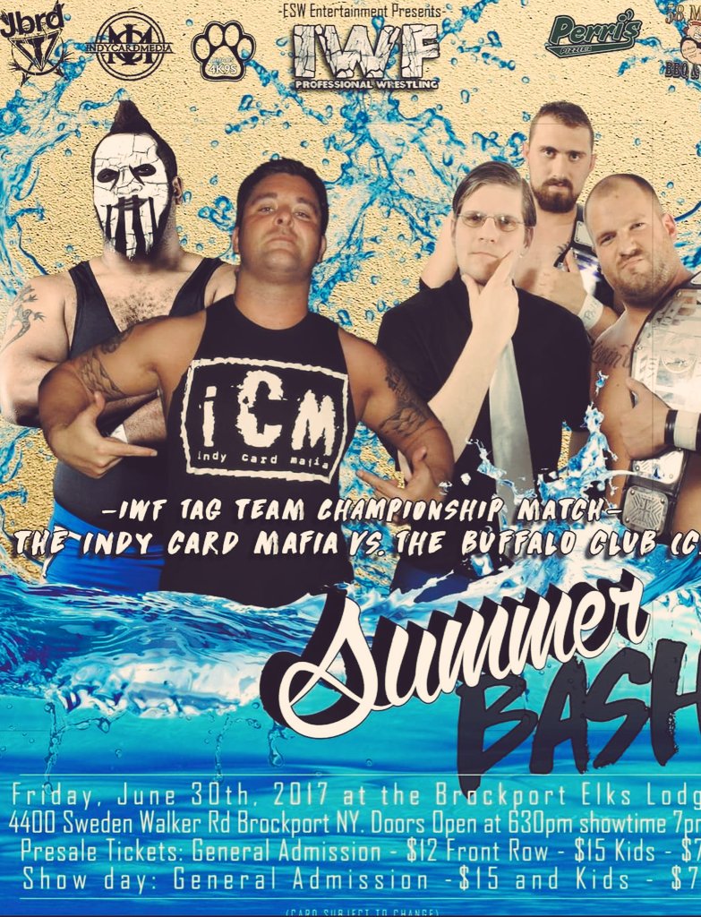 cassiuscutcher's tweet photo. This should be fun. With or without you @PRJCTBrewington that tag team gold is coming home to ICM. Maybe @RefAshe will get speared 🖒💪 https://t.co/oe8zNnQni5