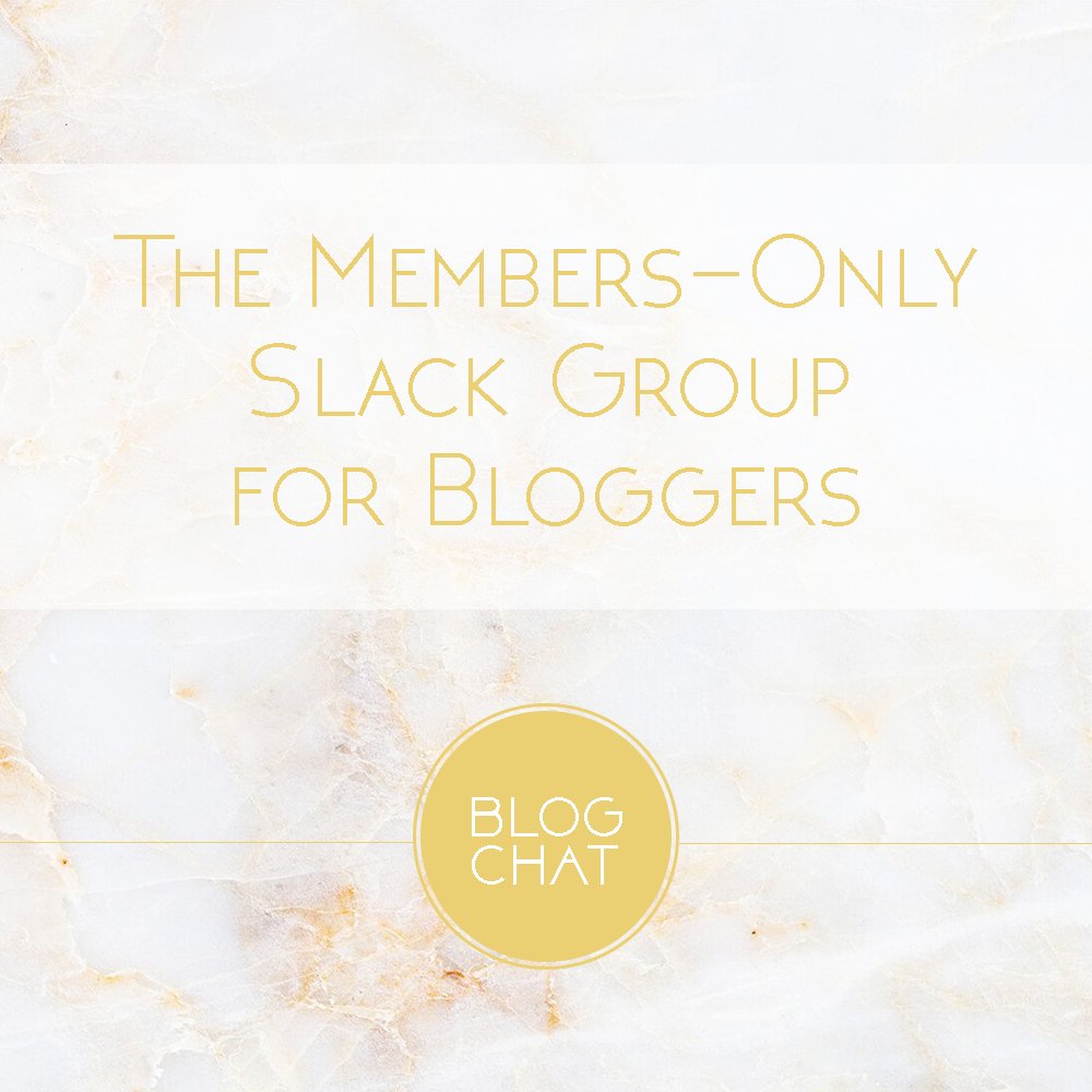 BlogChatClub's tweet image. Join the members-only Slack group for bloggers @ blogchat.club - First 500 members join free!

#bblog #lblog #thegirlgang #ukblog