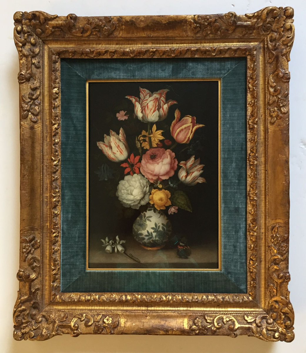#Bosschaert sold for £3m at #Sothebys last night - here's one in an alternative #antiqueframe
