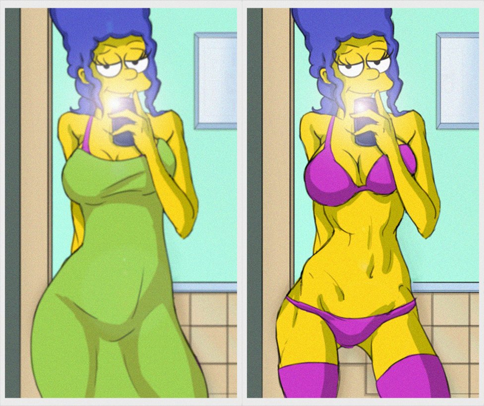 Marge & Homero on Twitter.