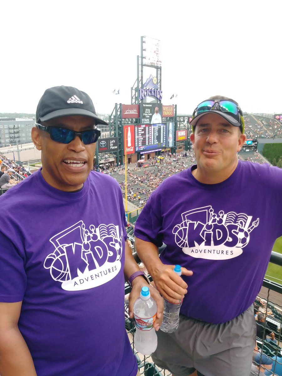 KidsAdventures's tweet photo. Our Fearless and Fun leaders enjoying the Rockies game with our kids! https://t.co/lyYc3qjH6v