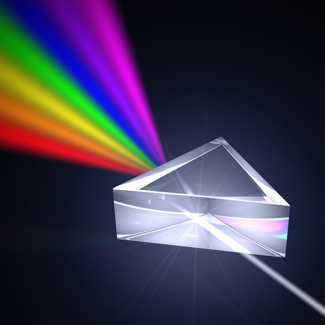 SolaisLighting's tweet photo. #DidYouKnow Isaac Newton observed that a thin beam of #light hitting a glass prism on an angle creates a band of visible colors. https://t.co/KbvsGB1DHz