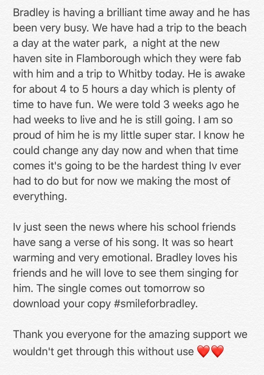 Bradley Lowery Foundation tweet media