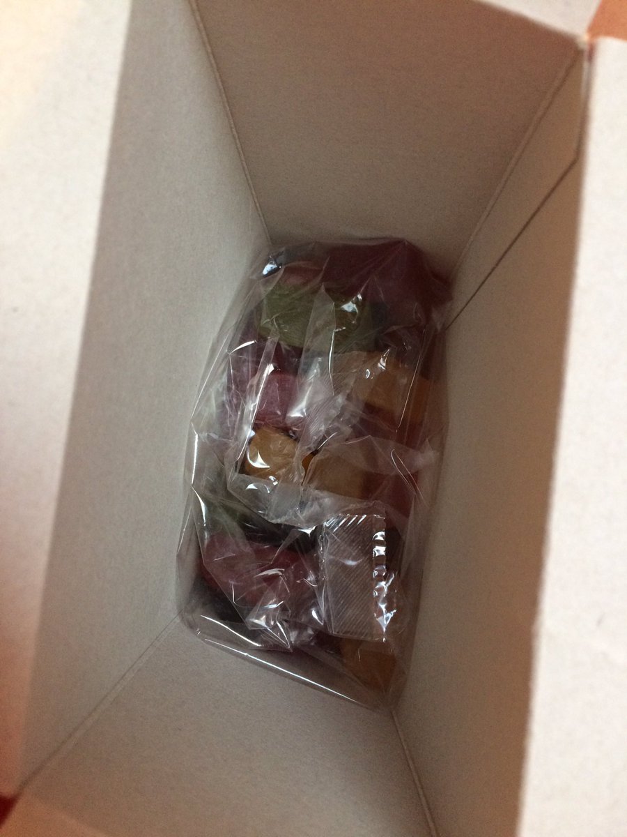 Help needed... half a pack of #winegums appear to be missing #packing #present