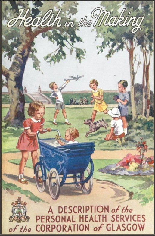 Pic of the week: 'health in the making'...archive image from Corporation of Glasgow - #parks have always been our #NaturalHealthService