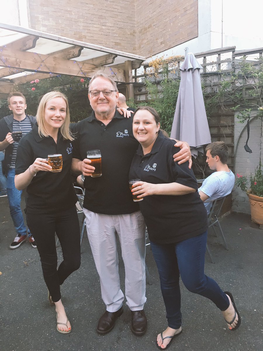 StPetersBrewery's tweet photo. #GettingMerry #funtimes #HeadBrewer @TheNewInnEssex #Colchester #Essex #Taptakeover https://t.co/dZsLg196ww