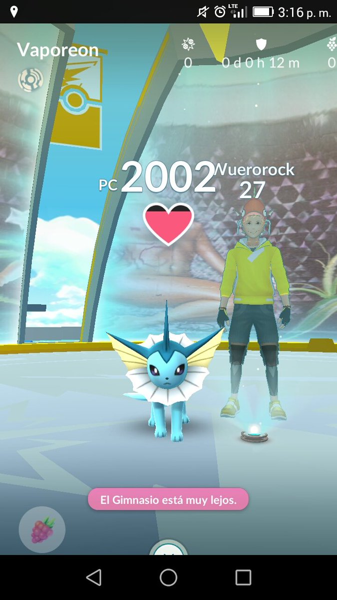 wuerodexter's tweet photo. Ya en el nuevo gimnasio me instale
@PoGoMex #PokemonGO #pokemongomex https://t.co/omq2t0yO2T