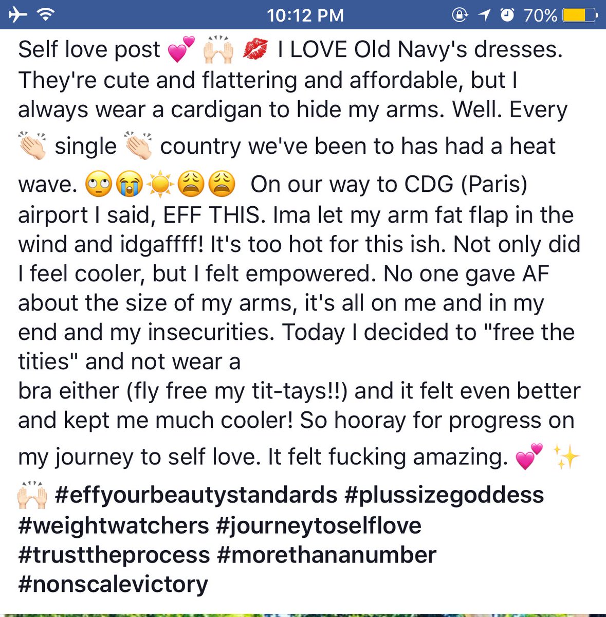 whitney_dahling's tweet photo. @WeightWatchers #trustheprogress #progressnotperfection #effyourbeautystandards #plussizefashion #oldnavystyle @DesignerANT @theashleygraham https://t.co/9cH7bEfdz9