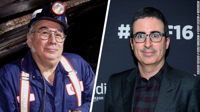 cnnbrk's tweet image. HBO host John Oliver sued by coal CEO for "character assassination" after scathing comedy segment cnnmon.ie/2tTrz1h