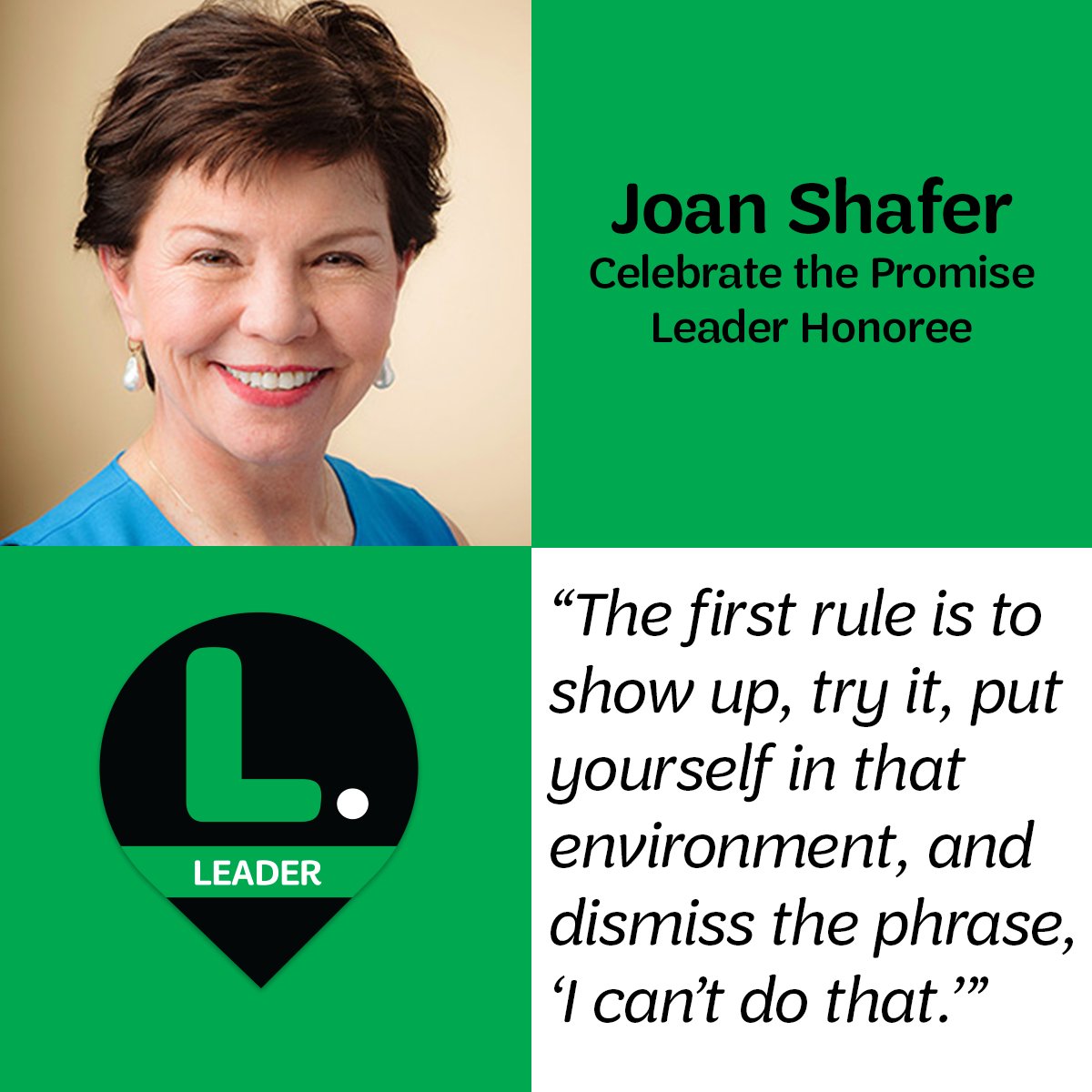 GirlScoutsWISE's tweet photo. Learn more about Celebrate the Promise Leader Honoree Joan Shafer: https://t.co/iVG6EcZZ3H #GSWISE100 https://t.co/Dtn71soJ4B