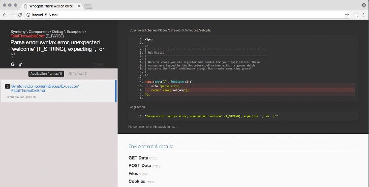LaravelEs's tweet image. Laravel 5.5 traerá el gestor de errores Whoops de nuevo laraveles.com/whoops-volvera… #laravel #español #laravel55