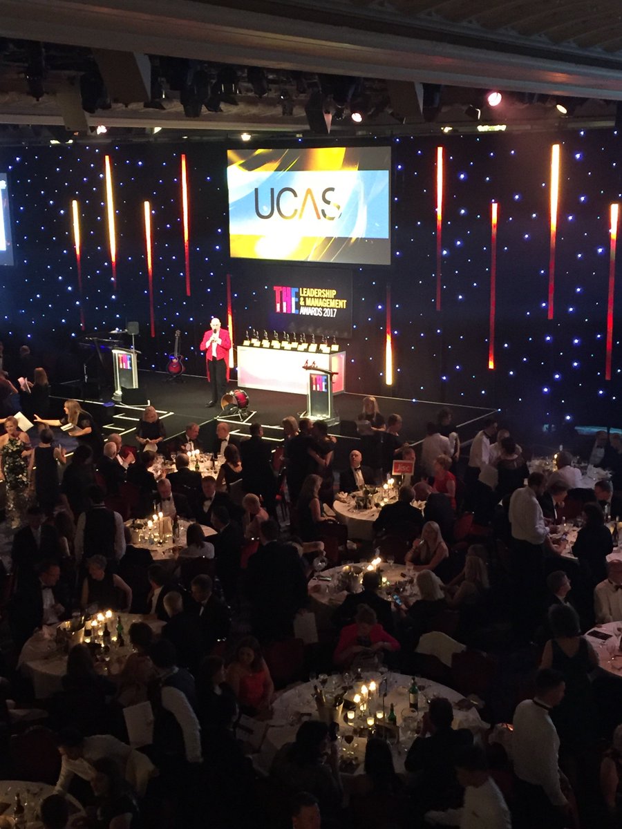 SarahKCopas's tweet photo. Honoured to be here sponsoring #THELMAs with the @ucas_online team . Shout out to the events team who worked hard to put on a fab evening! https://t.co/GYiObZs2Cb