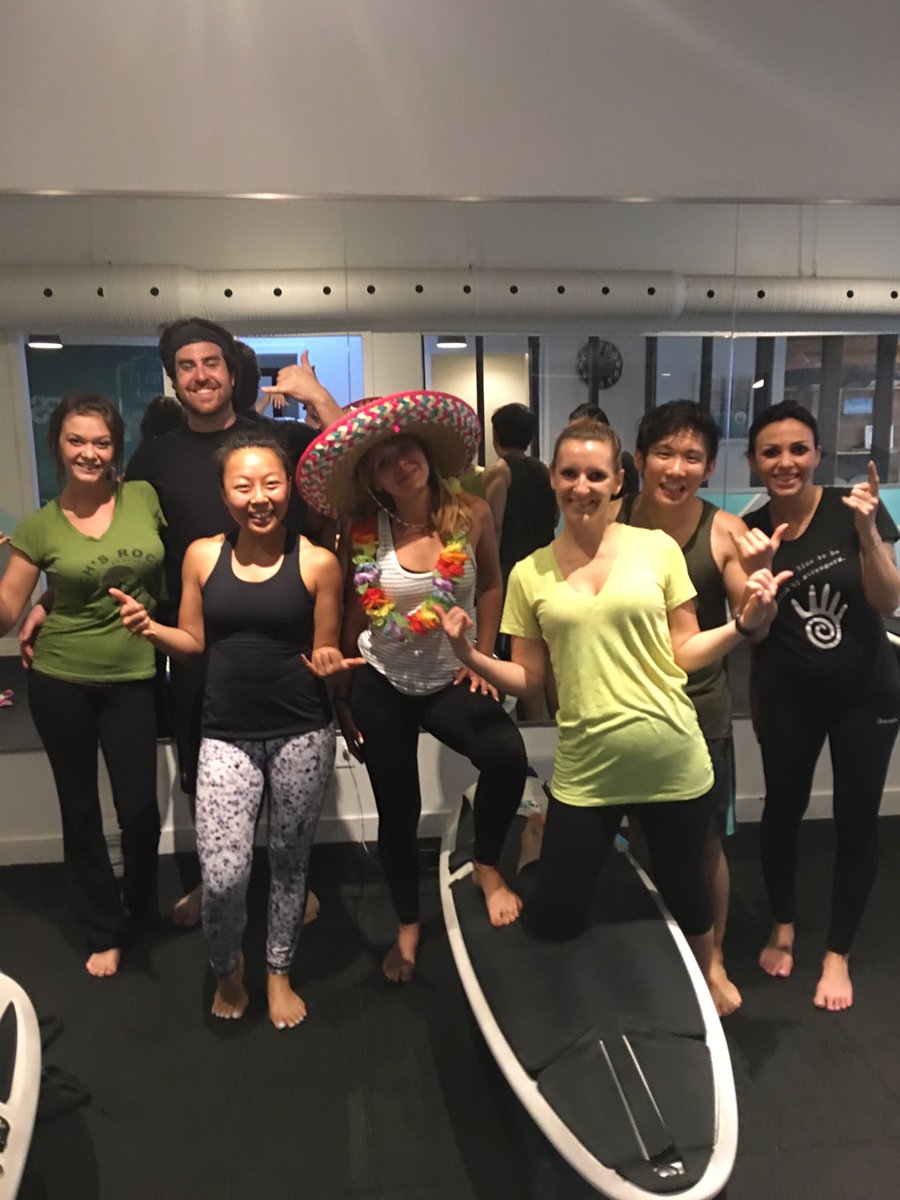 SurfsetTO's tweet image. Happy belated birthday to our instructor Aline. Yes it was June 14th but it's your birthday month here at Surfset 🎊🎉💪🏽👍🏽🎁