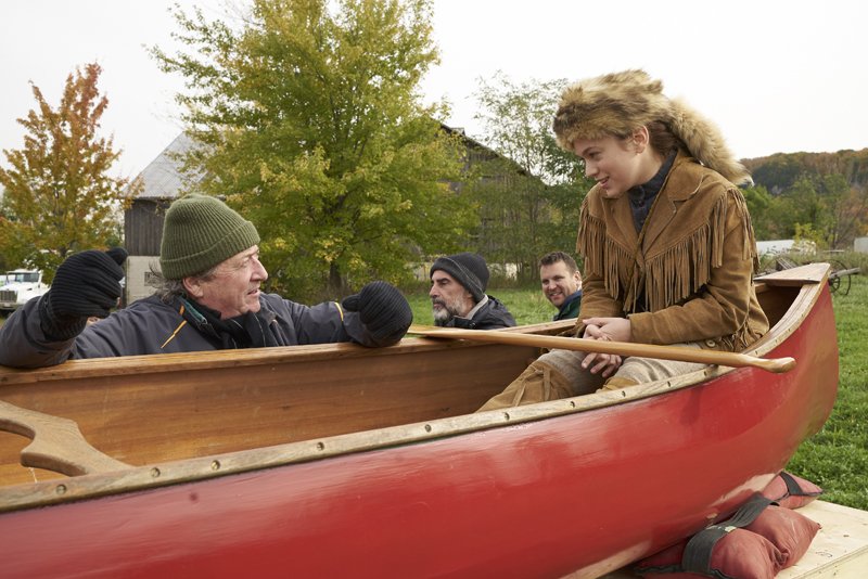shadowpineinc's tweet photo. #TBT @JKHBIZ @ellaballentine shooting #AnneofGreenGables 'Fire and Dew'. WATCH it on July 1st at 6:00 p.m (ET/PT) @YTV https://t.co/TOzAuboeLE
