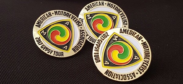 ama_riding's tweet photo. #AMAGypsyTour @ThunderITValley kicks off today (June 22)! #AMAmembers, get your pin the main welcome tent @ Point Stadium parking lot! https://t.co/F281AW19Kp
