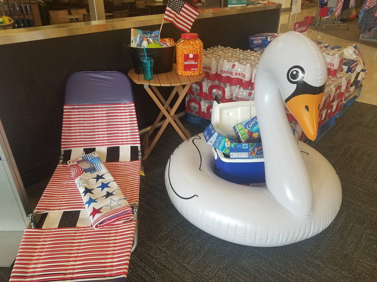 Bring on the beach fun!! 🌞 Get your cool floaties and 4th of July gear to show off this summer! <a href="/AFjers/">Andrew Fjerstad</a>