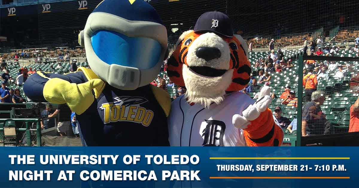 UToledo's tweet image. Join us for The University of Toledo Night at Comerica Park, Sept. 21 at 7:10 pm!
Learn more about the package here: m.mlb.com/det/tickets/sp…