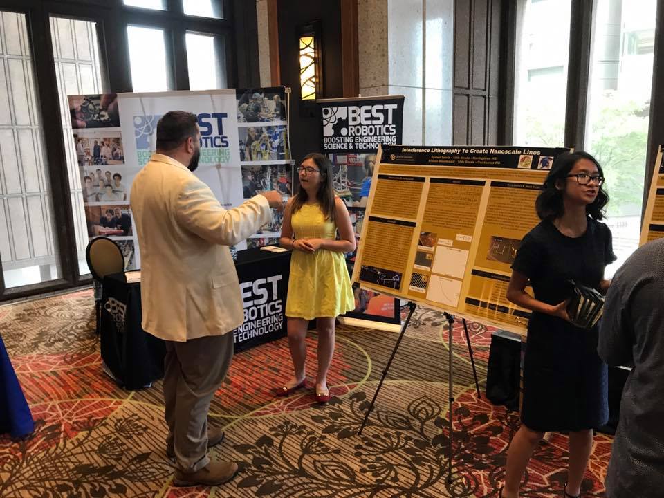 CUScienceDisco's tweet image. Congrats to the @NorthglennSTEM students who are sharing their work at this year's #GlobalMindED conference in Denver! @tactilebooks