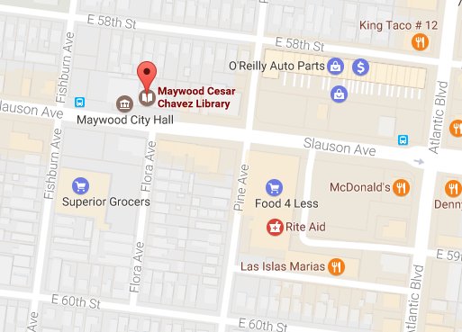 CaliforniaDTSC's tweet photo. Did you receive your #Exide soil sample results? Join us today at the #Maywood Cesar Chavez Lib from 3-6pm if you have ?s https://t.co/8ghzuwutY0