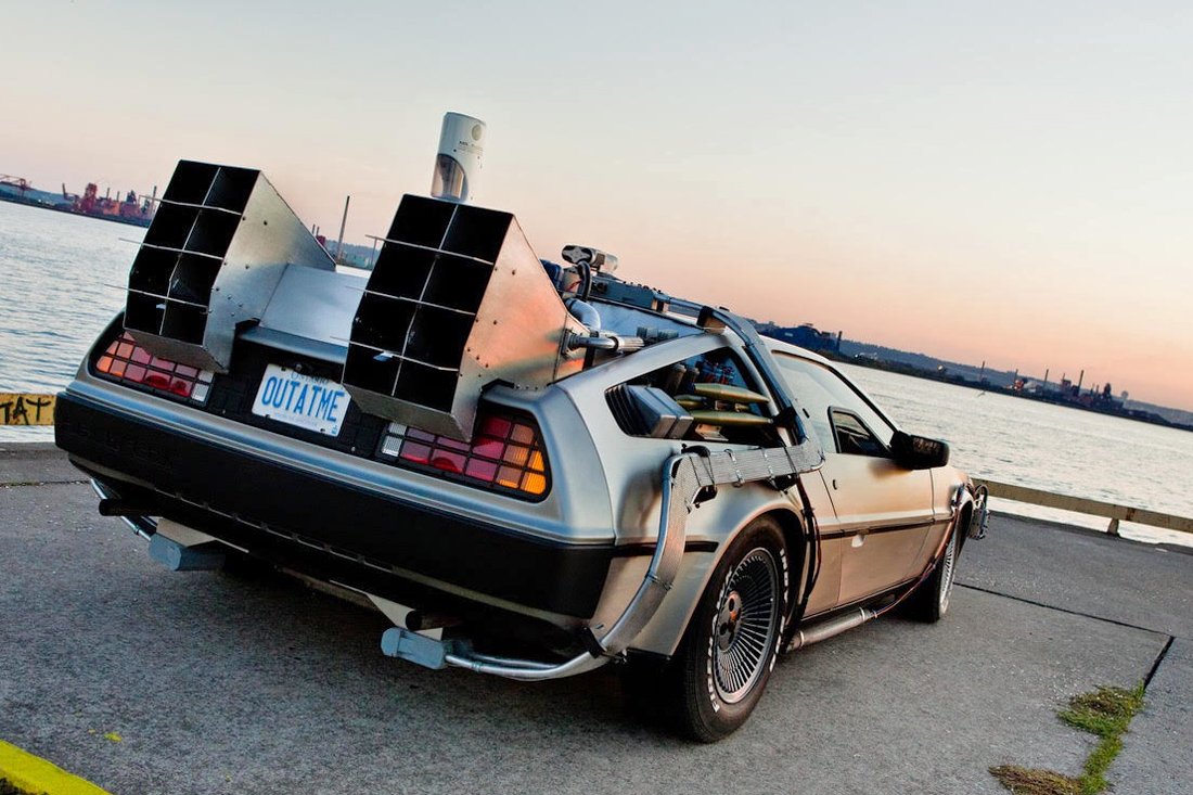 DMCMarty's tweet photo. THIS Sunday! #Westdale! Swing by @WestdaleCinema to see the future of the theatre, and a Back to the Future #DeLorean Time Machine! #HamOnt https://t.co/PUNLAz15vU