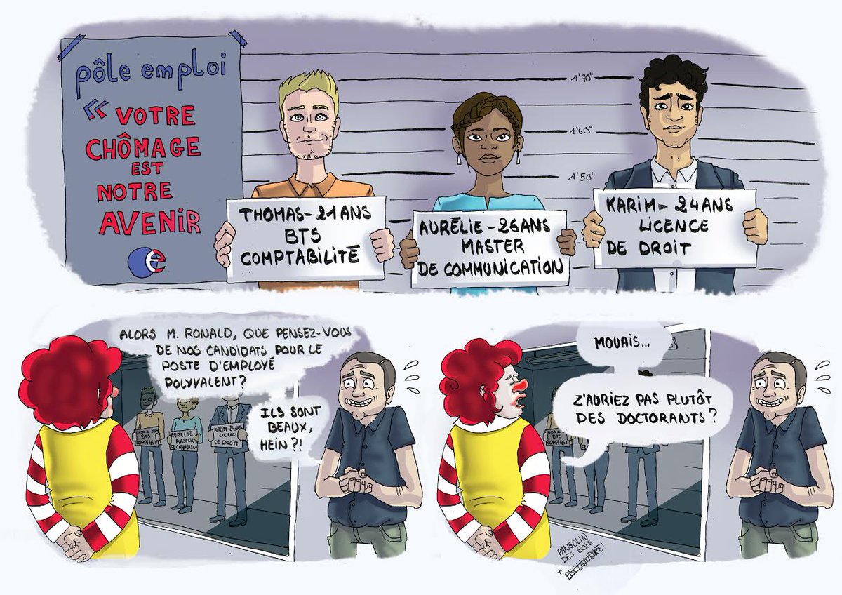 LeQuerelleur's tweet photo. L'évolution du marché du travail / #CodeDuTravail #Macron #Précarité #LREM #Dessin #LoiTravailXXL #Chomage https://t.co/7dgJjzxK1a https://t.co/QQIFmTnm6D