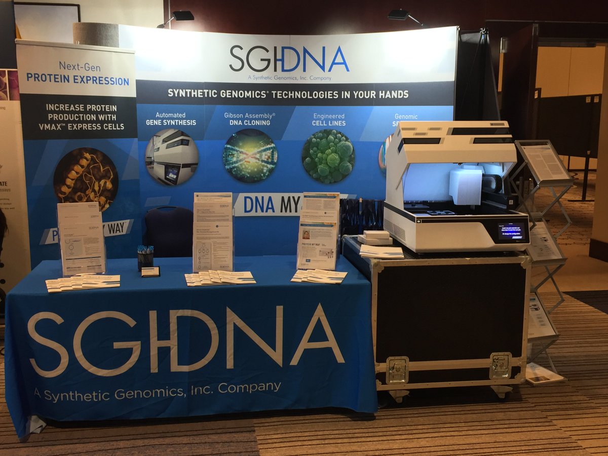 Telesis_bio's tweet photo. Last day at #SeedVancover! Stop by our booth (#1) to see the BioXp System and learn how you can automate your workflow. #SynBio #DNAMyWay https://t.co/m8pR5Rroir
